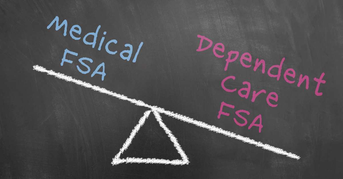 Compare: Medical FSA and Dependent Care FSA, BRI